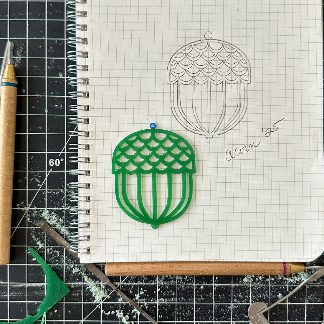 The 2025 ornament is arriving SOON! - Sarah Cecelia Jewelry & Metal Goods