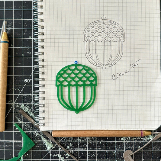 The 2025 ornament is arriving SOON! - Sarah Cecelia Jewelry & Metal Goods