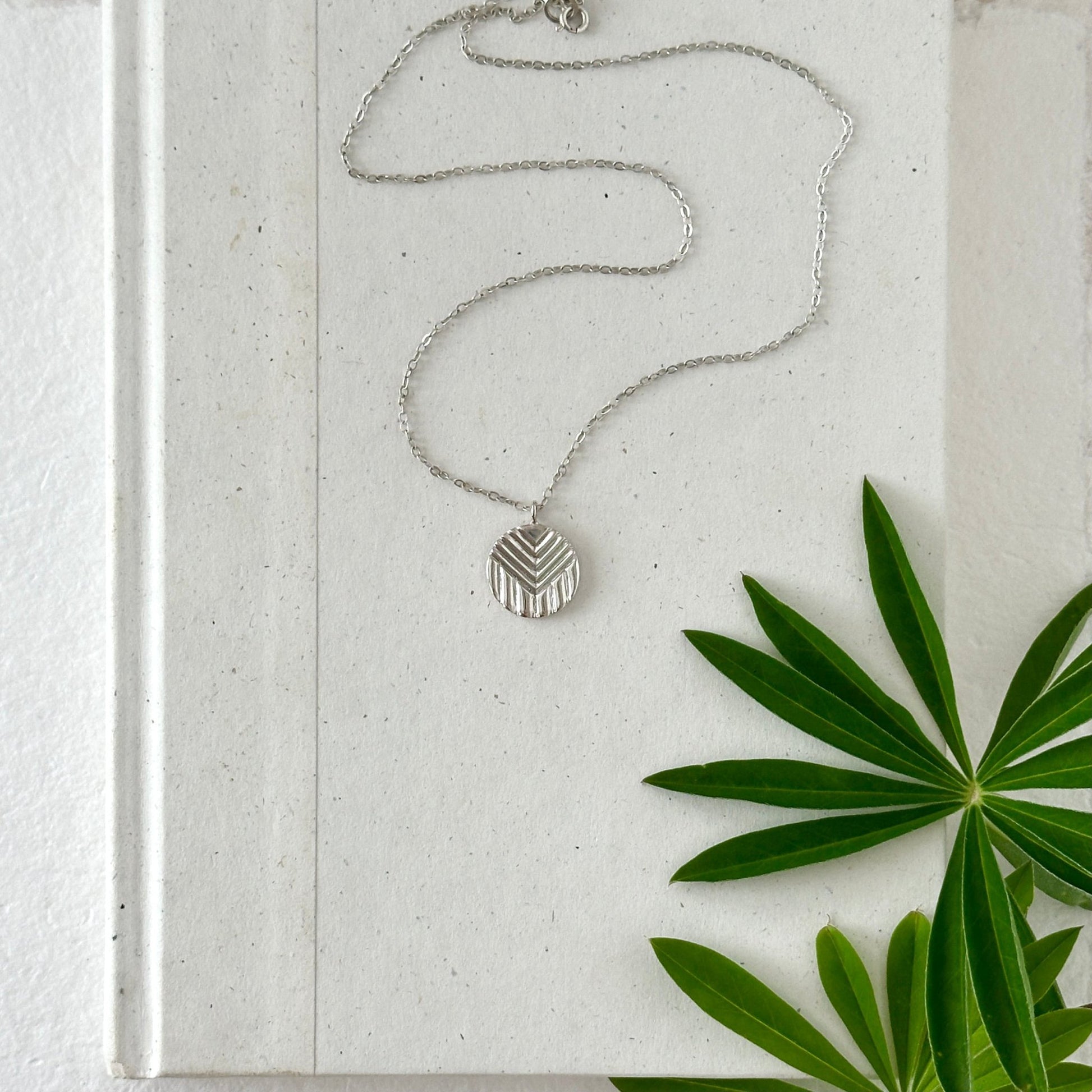 SILVER PROGRESS PRIDE PENDANT - Sarah Cecelia Jewelry & Metal Goods