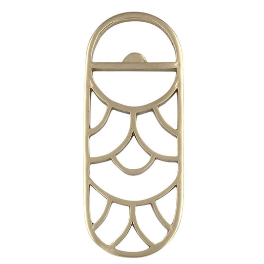 BRASS DECO BOTTLE OPENER - Sarah Cecelia Jewelry & Metal Goods