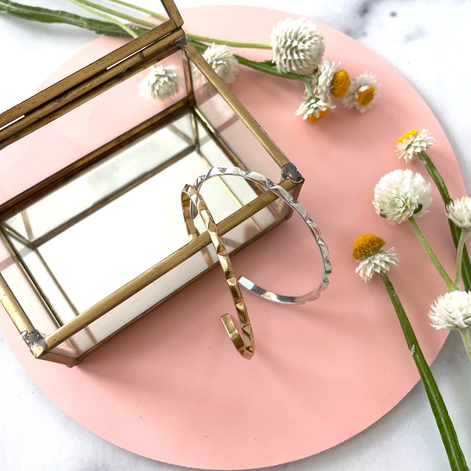 GOLD CANAL BRACELET - Sarah Cecelia Jewelry & Metal Goods