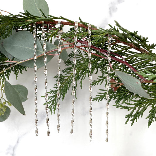 SILVER ICICLES - Sarah Cecelia Jewelry & Metal Goods