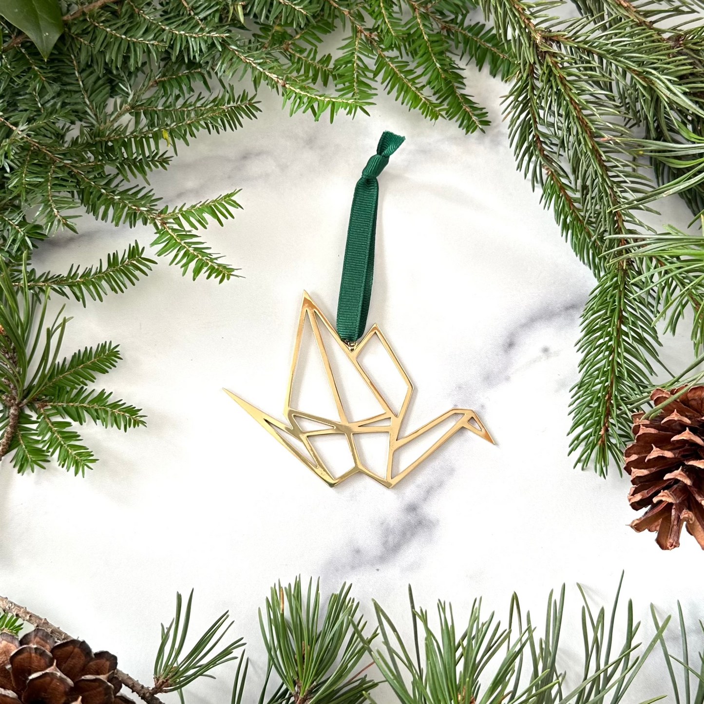 ORIGAMI CRANE ORNAMENT