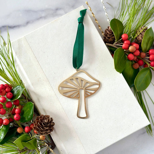 MUSHROOM ORNAMENT - Sarah Cecelia Jewelry & Metal Goods