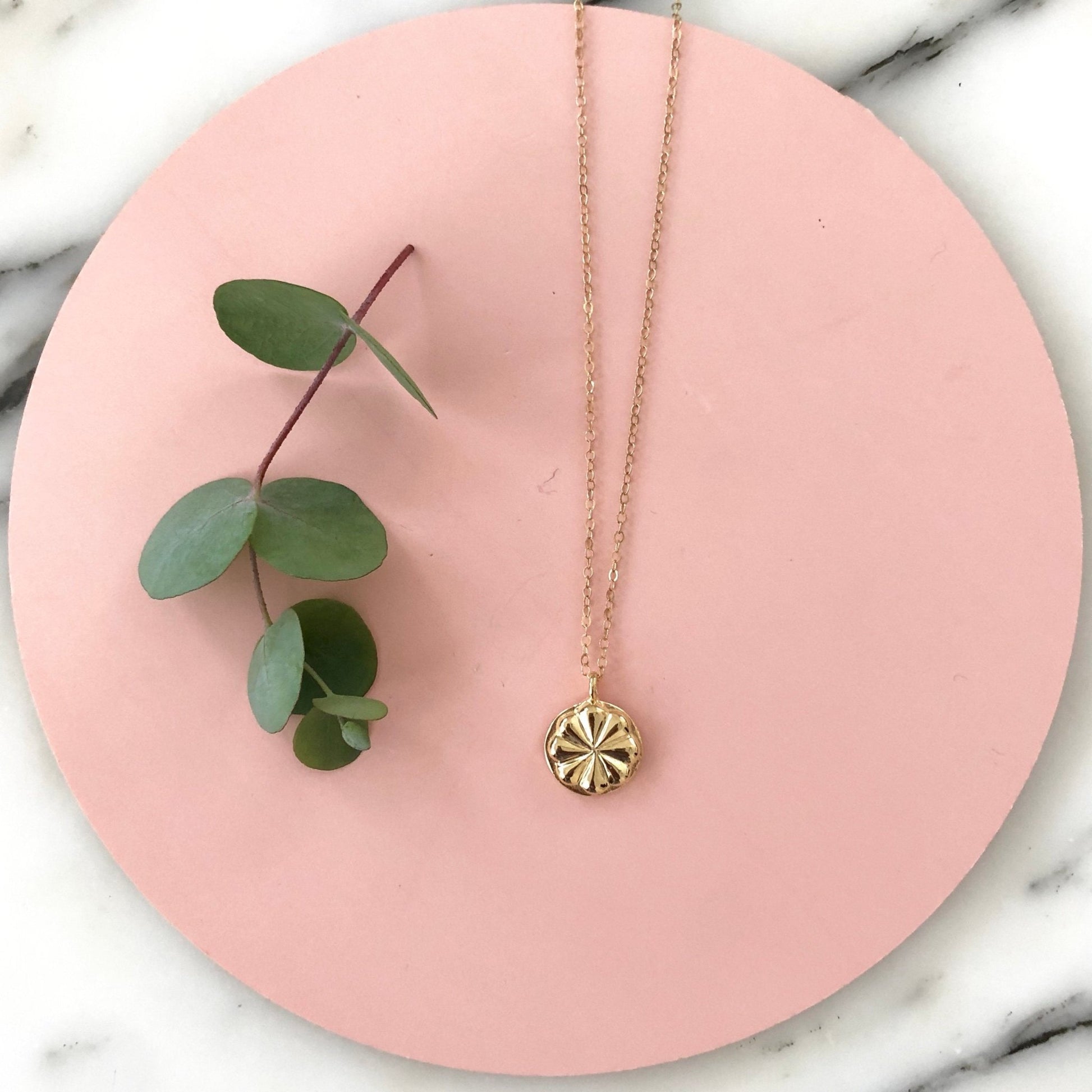 GOLD HACIA PENDANT - Sarah Cecelia Jewelry & Metal Goods