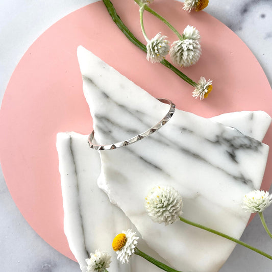 SILVER CANAL BRACELET - Sarah Cecelia Jewelry & Metal Goods